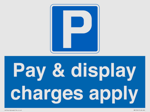 Pay & display charges apply